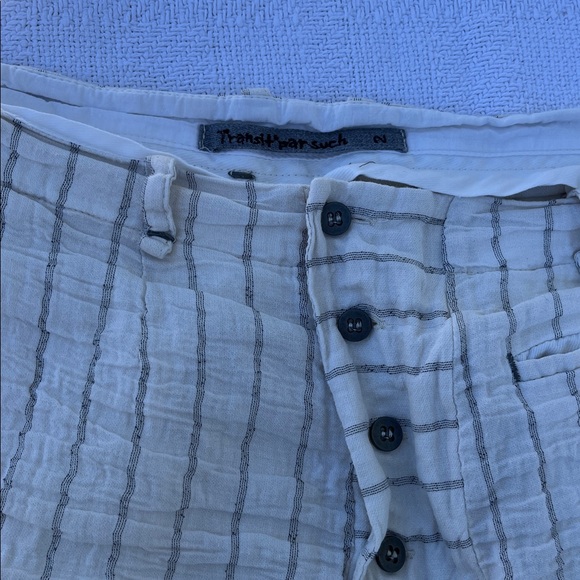 Stylish Cream Cropped Pants - Picture 6 of 11